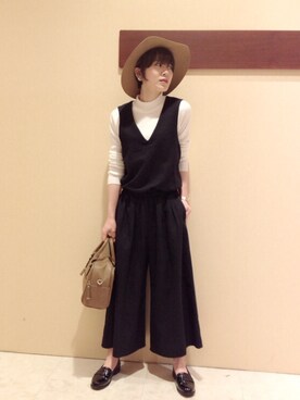 Nao Ikezawaさん(レディース・156cm)の秋コーディネート