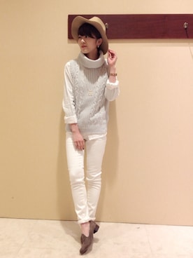 Nao Ikezawaさん（レディース・156cm）の秋コーディネート