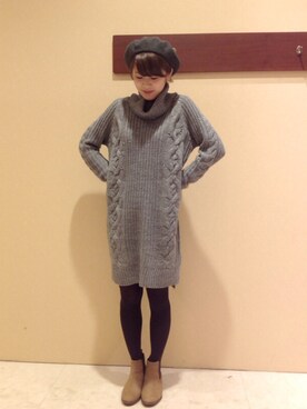 Nao Ikezawaさん(レディース・156cm)の秋コーディネート