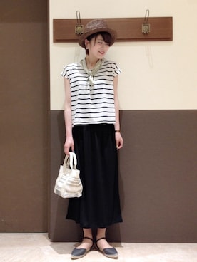 Nao Ikezawaさん(レディース・156cm)の春コーディネート