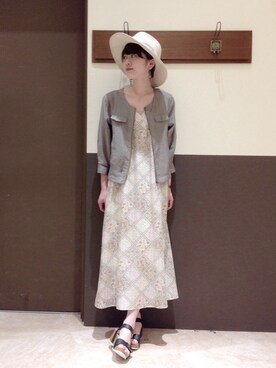 Nao Ikezawaさん（レディース・156cm）の春コーディネート