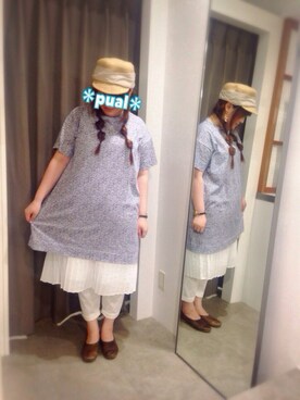 koba*rukaさん（レディース・159cm）の夏コーディネート