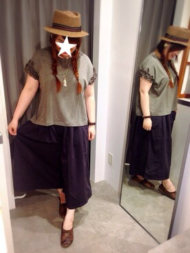 koba*rukaさん(レディース・159cm)の夏コーディネート