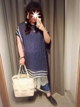 「革靴」｜「アイテム（キャミソール）」を使った、koba*rukaさん（レディース・159cm）の夏コーディネート