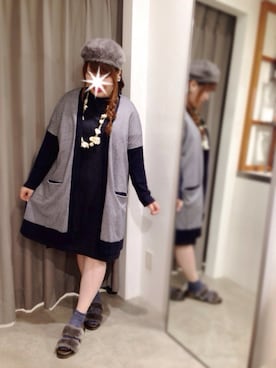 「Import & Select（インポートアンドセレクト）のアイテム」を使った、koba*rukaさん（レディース・159cm）の秋コーディネート
