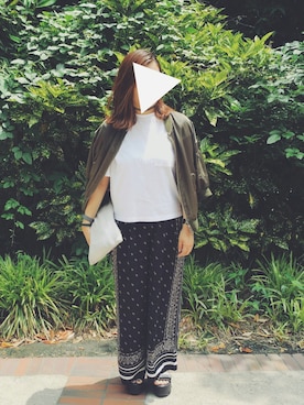 ayaka.さん（レディース・158cm）の夏コーディネート