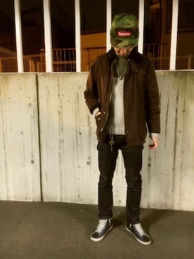 「Cody Sanderson」｜「アイテム（その他アウター）」を使った、YU-TAさん（メンズ・172cm）の春コーディネート