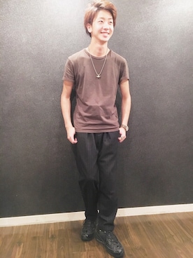 「Cody Sanderson」｜「アイテム（腕時計）」を使った、YU-TAさん（メンズ・172cm）の夏コーディネート