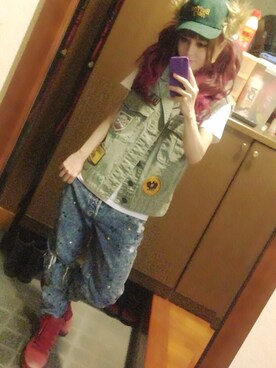 NaruMiiさん（レディース・153cm）の春コーディネート