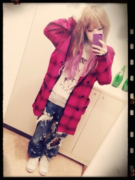 NaruMiiさん（レディース・153cm）の春コーディネート