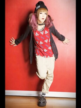 NaruMiiさん（レディース・153cm）の春コーディネート