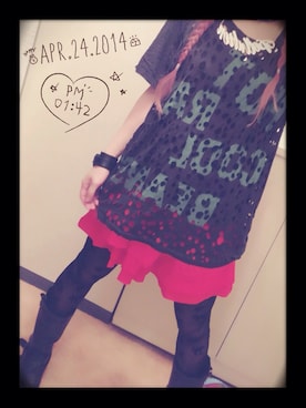 NaruMiiさん（レディース・153cm）の春コーディネート