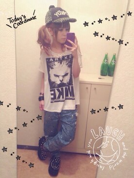 NaruMiiさん（レディース・153cm）の夏コーディネート