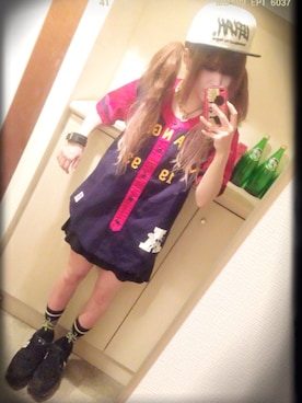 NaruMiiさん（レディース・153cm）の夏コーディネート