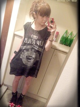 NaruMiiさん（レディース・153cm）の夏コーディネート