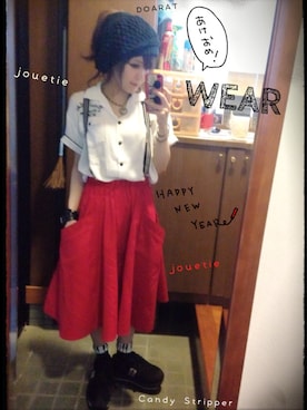 NaruMiiさん（レディース・153cm）の冬コーディネート