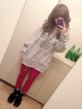 NaruMiiさん（レディース・153cm）の冬コーディネート