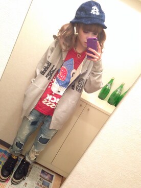 NaruMiiさん（レディース・153cm）の冬コーディネート