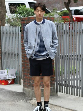 「Fashionphotographer」｜장준영さん（メンズ・160cm）の夏コーディネート
