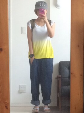 mAcoさん(レディース・156cm)の夏コーディネート