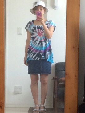 mAcoさん(レディース・156cm)の夏コーディネート