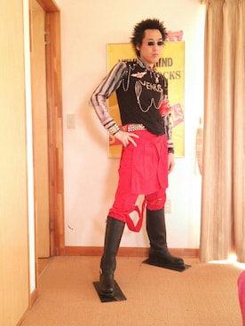 「SEDITIONARIES」｜sid-viciousさん（メンズ・180cm）の春コーディネート
