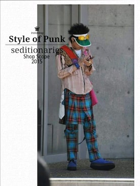 「SEDITIONARIES」｜sid-viciousさん（メンズ・180cm）の夏コーディネート