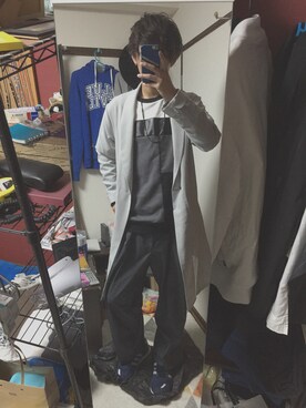 「HARE（ハレ）のアイテム（その他アウター）」を使った、TOUMAさん（メンズ・173cm）の春コーディネート