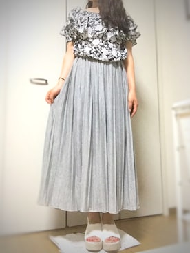 mさん（レディース・152cm）の夏コーディネート