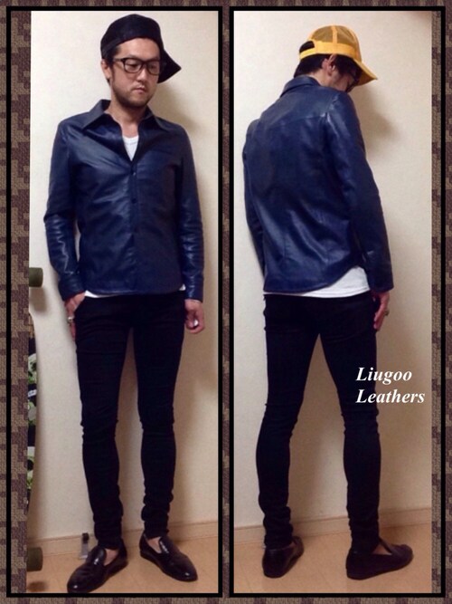 YUSUKE.N【LIUGOO】｜Liugoo Leathersのシャツ・ブラウスを使ったコーディネート - WEAR