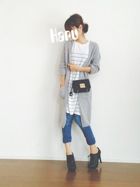 「FREE'S MART（フリーズマート）のアイテム（ワンピース/ドレス）」を使った、Haru☆さん（レディース・153cm）の春コーディネート
