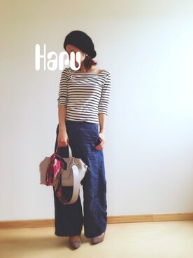 Haru☆さん（レディース・153cm）の秋コーディネート