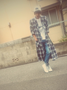angoさん（メンズ・175cm）の夏コーディネート