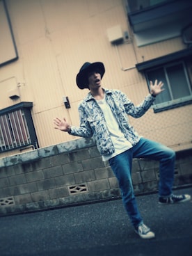 angoさん（メンズ・175cm）の秋コーディネート