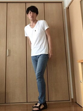 九州男児：0001号さん（メンズ・176cm）の夏コーディネート