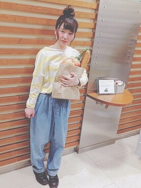 「SEDA100人隊」｜m a n a  さん（レディース・152cm）の春コーディネート