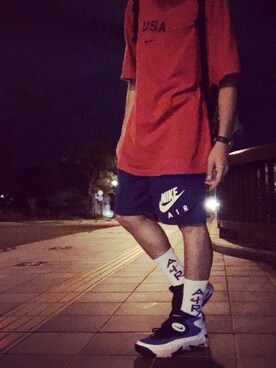 「airmax」｜「アイテム（その他）」を使った、ゆきちさん（メンズ・172cm）の秋コーディネート