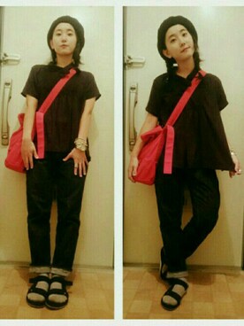 えみ夏さん(レディース・148cm)の秋コーディネート