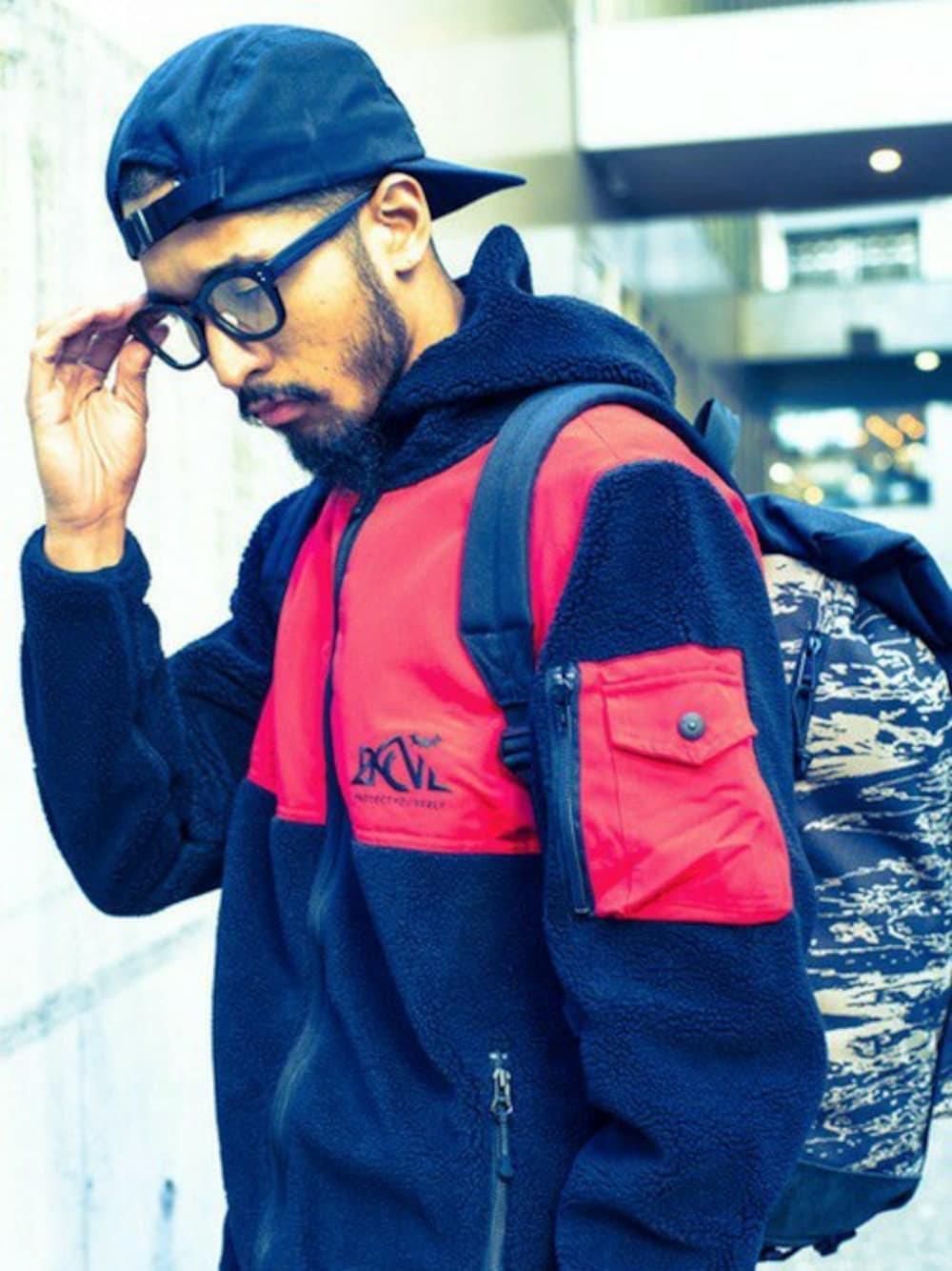 「Back ChannelのJET CAP（キャップ、ブラック系）」を使った、Back Channel®︎さん（メンズ・176cm）の秋コーディネートの1枚目の写真