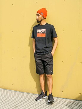 「Back Channel（バックチャンネル）のアイテム（ニットキャップ/ビーニー）」を使った、Back Channel®︎さん（メンズ・176cm）の春コーディネート