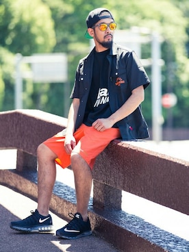 Back Channel®︎さん（メンズ・176cm）の夏コーディネート