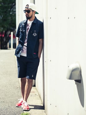 Back Channel®︎さん（メンズ・176cm）の夏コーディネート