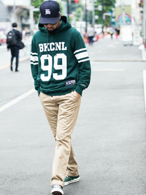 Back Channel（バックチャンネル）の「FOOTBALL PULLOVER PARKA 