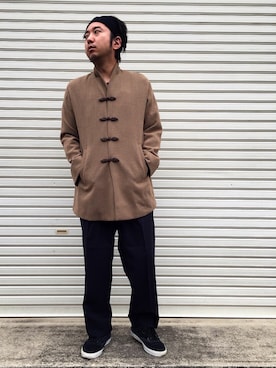 「theSakaki」｜「アイテム（スニーカー）」を使った、逆襲のハルプーさん（メンズ・176cm）の夏コーディネート