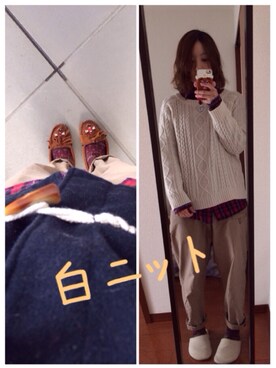 maboさん（レディース・156cm）の冬コーディネート