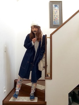 「ヒゲフェス」｜maboさん（レディース・156cm）の春コーディネート