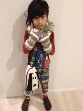 miyatti♡さん（キッズ・120cm）の冬コーディネート