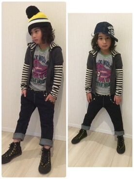 miyatti♡さん（キッズ・125cm）の冬コーディネート