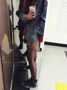 りなさん（レディース・152cm）の冬コーディネート