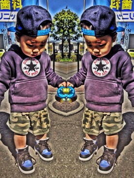 「子供服」｜k___y***さん（キッズ・80cm）の春コーディネート